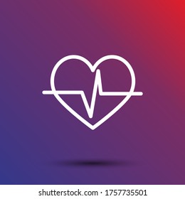 heart 10 eps bond icon design vector graphic