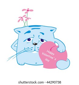 Valentine?s ?at with heart