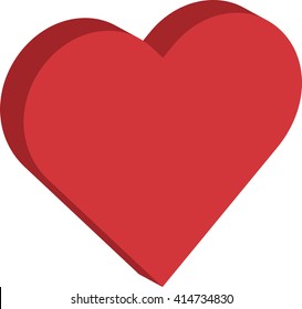 a HEART 3d icon