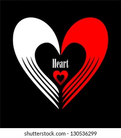 Heart - Abstract design element