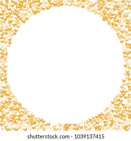 Heart abstract which consists of isolated elements. Modern style with beautiful elements in heart abstract. Can be used as print, wallpaper, cards, valentine cards, logo, background and etc.