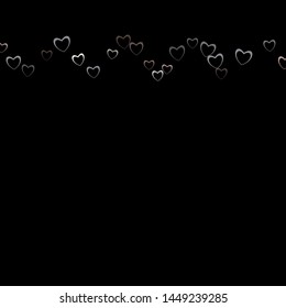 Heart abstract which consists of isolated elements. Modern style with beautiful elements in heart abstract. Can be used as print, wallpaper, cards, valentine cards, banner, background and etc.