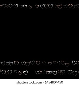 Heart abstract which consists of isolated elements. Modern style with beautiful elements in heart abstract. Can be used as print, wallpaper, cards, valentine cards, banner, background and etc.