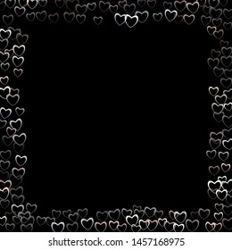 Heart abstract which consists of isolated elements. Modern style with beautiful elements in heart abstract. Can be used as print, wallpaper, cards, valentine cards, banner, background and etc.