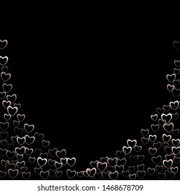 Heart abstract which consists of isolated elements. Modern style with beautiful elements in heart abstract. Can be used as print, wallpaper, cards, valentine cards, banner, background and etc.