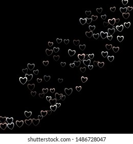 Heart abstract which consists of isolated elements. Modern style with beautiful elements in heart abstract. Can be used as print, wallpaper, cards, valentine cards, banner, background and etc.