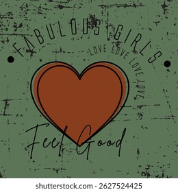 HEART AND ANIMAL PRINT ILLUSTRATION FOR INSPIRE