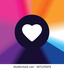Heart - App Icon Button