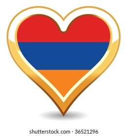 Bandera del Corazón de Armenia