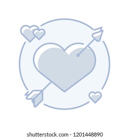 heart with an arrow 