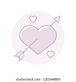 heart with an arrow 