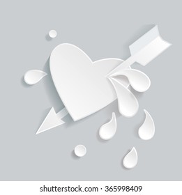 Heart with arrow
