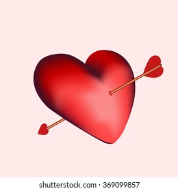 Heart with arrow