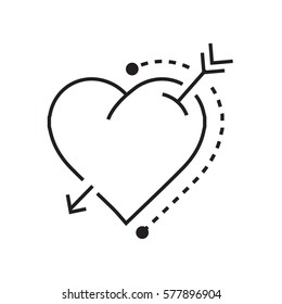  heart and arrow
