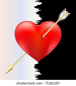 heart and arrow