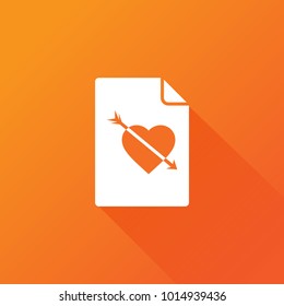 heart with arrow icon