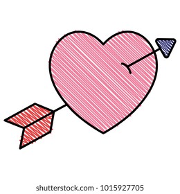 heart with arrow icon