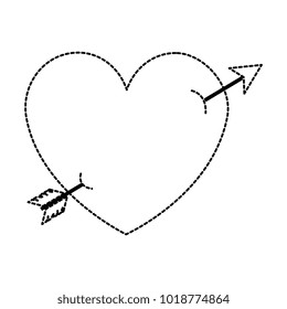 heart with arrow icon