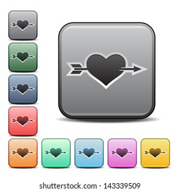 Heart with Arrow Icon