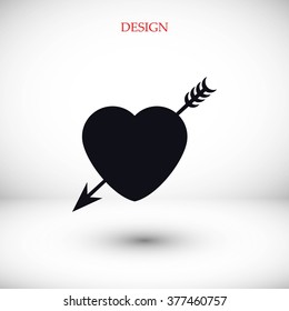 Heart and Arrow icon