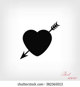 Heart and Arrow icon
