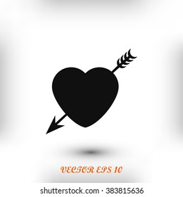 Heart and Arrow icon