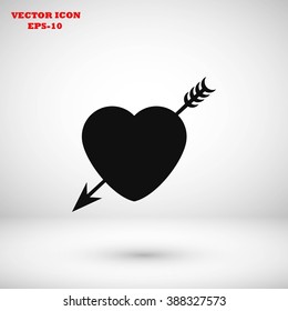 Heart and Arrow icon