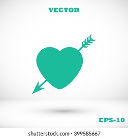 Heart and Arrow icon