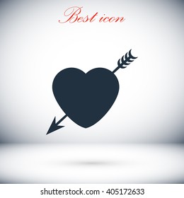 Heart and Arrow icon