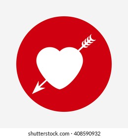 Heart and Arrow icon