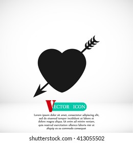 Heart and Arrow icon