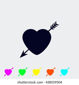 Heart and Arrow icon