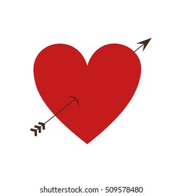 Heart With Arrow Icon