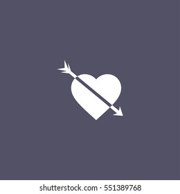 heart arrow icon
