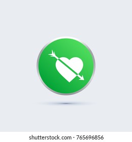 heart with arrow icon