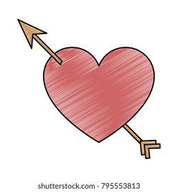 heart with arrow icon