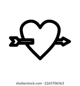 Pfeilsymbol oder Logo einzeln auf Zeichen, Vektorgrafik - hochwertige Vektorsymbole in schwarzem Stil
