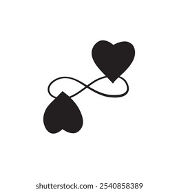 heart with arrow icon vector illustration design