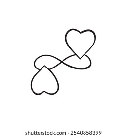 heart with arrow icon vector illustration design