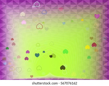 heart art idea