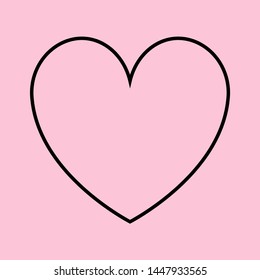 heart art shape vector design