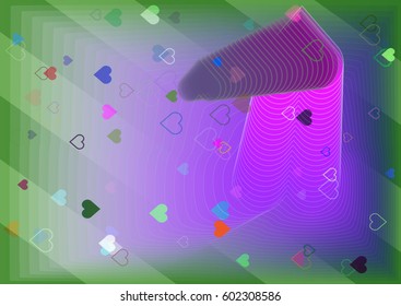 heart art template