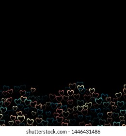 Heart backdrop which consists of isolated elements. Modern style with beautiful elements in heart backdrop. Can be used as print, wallpaper, cards, valentine cards, banner, background and etc.