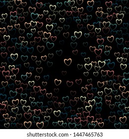 Heart backdrop which consists of isolated elements. Modern style with beautiful elements in heart backdrop. Can be used as print, wallpaper, cards, valentine cards, banner, background and etc.