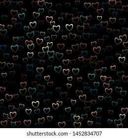 Heart backdrop which consists of isolated elements. Modern style with beautiful elements in heart backdrop. Can be used as print, wallpaper, cards, valentine cards, banner, background and etc.