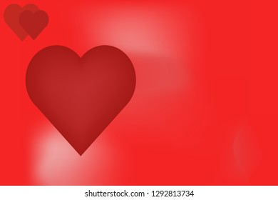 Heart in Background