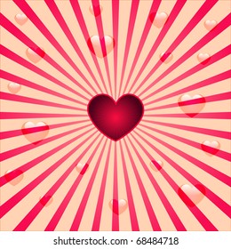 Heart background