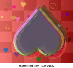 heart background art
