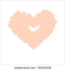 Heart background. Can be used as print, wallpaper, cards, valentine cards, logo, background and etc.