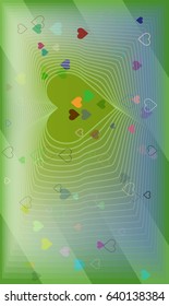 heart background design